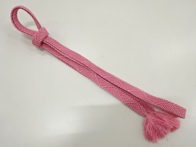 正絹　夏手組帯締め